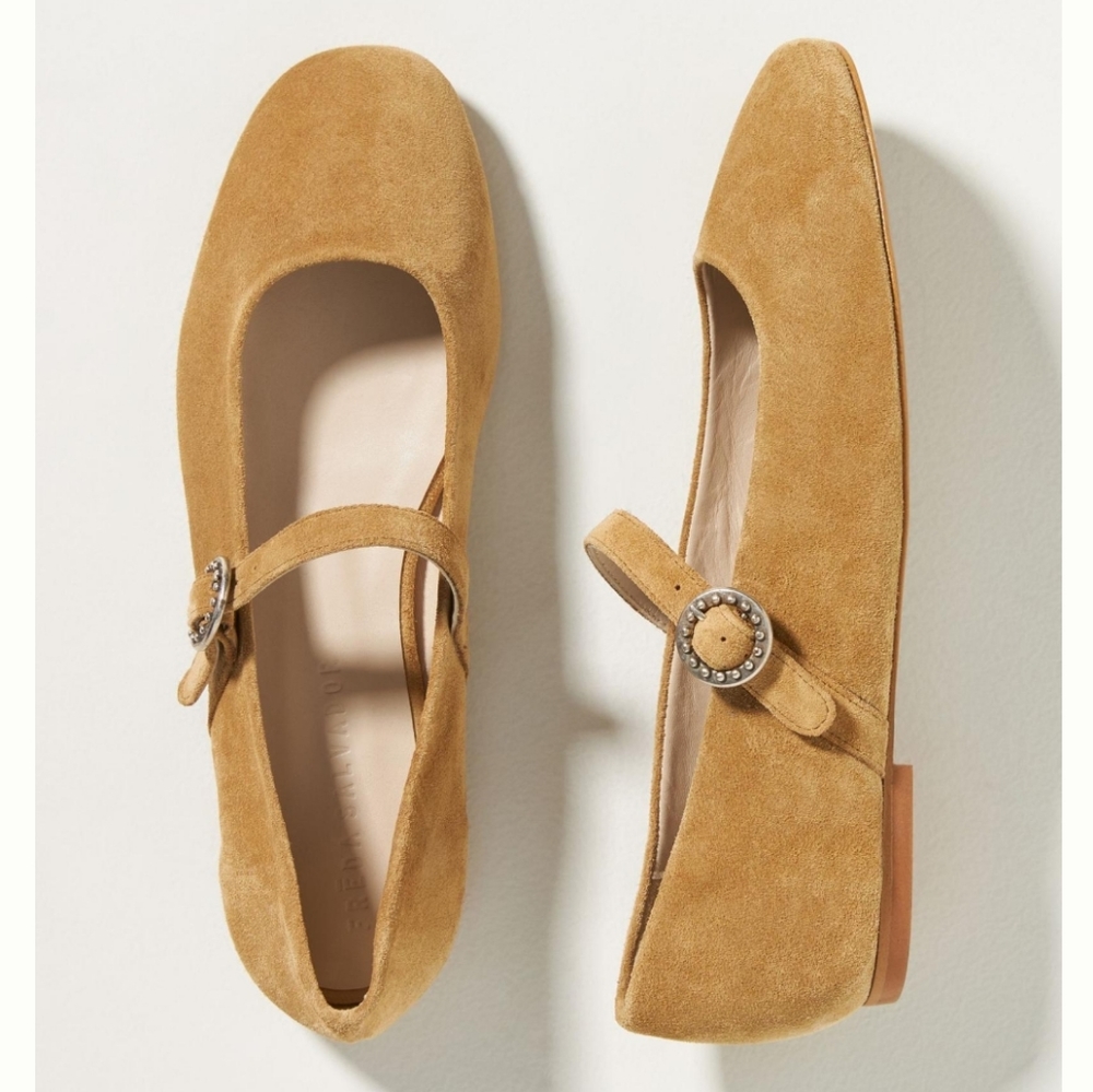 Freda Salvador Juniper- suede mary jane flats